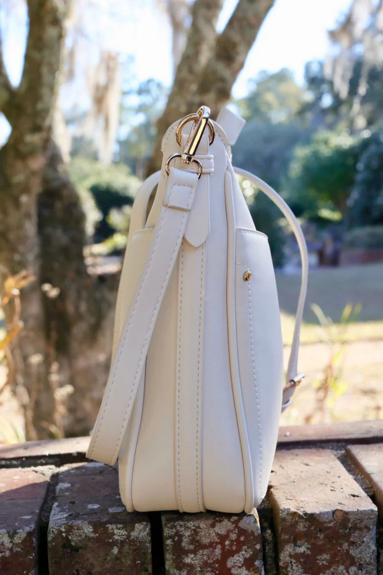Caroline Hill - Bethany Crossbody, CREAM