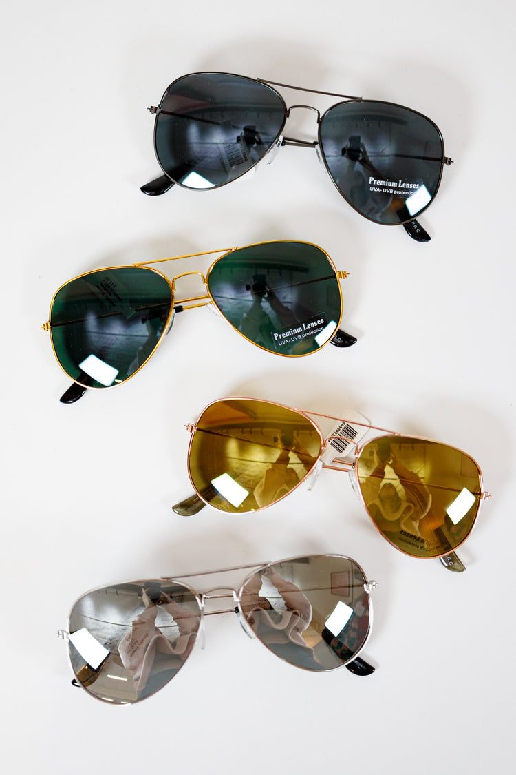 Metallic Frame Aviators, VARIOUS