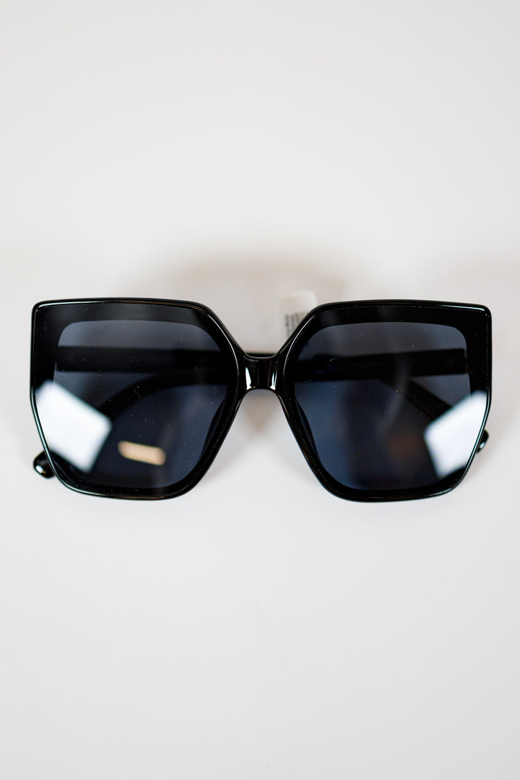 Cat Eye Boxy Sunglasses, VARIOUS