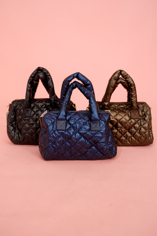 Trista Quilted Tote, VARIOUS