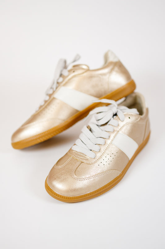 Sydney Rose Gold Sneakers