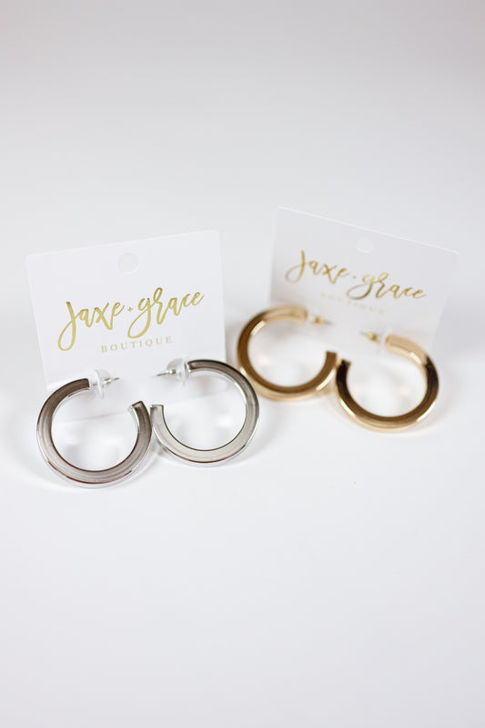 1.5" Brass Hoops, VARIOUS