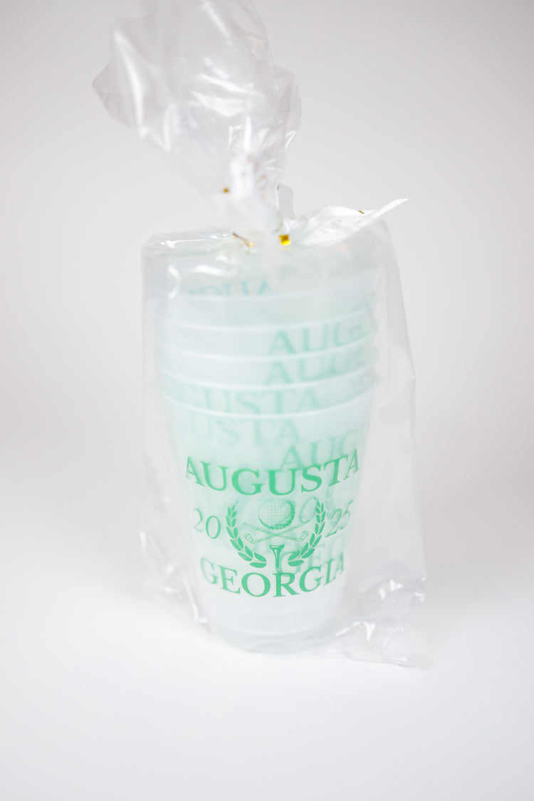 Augusta Ga 2025 Frosted Cups (6 pack)