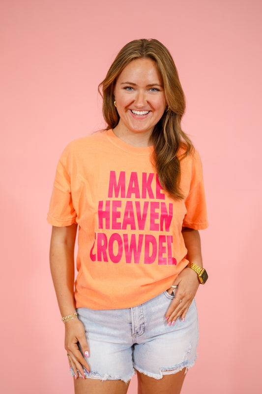 Mango "Make Heaven Crowded" Graphic Tee, S-3XL