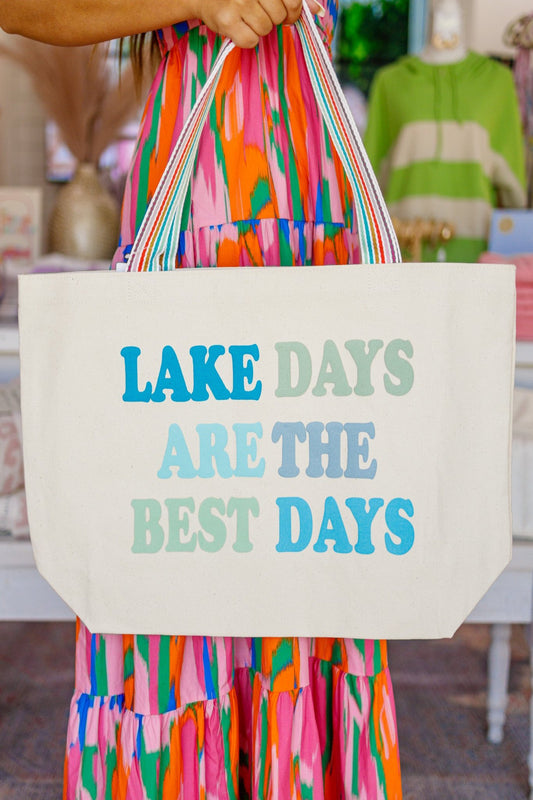 "Lake Days" Tote Bag