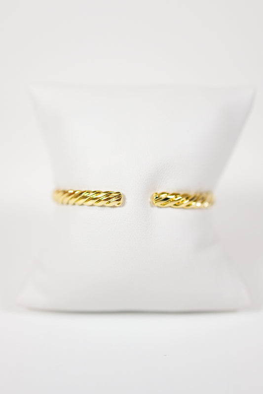 Gold Braided Cuff