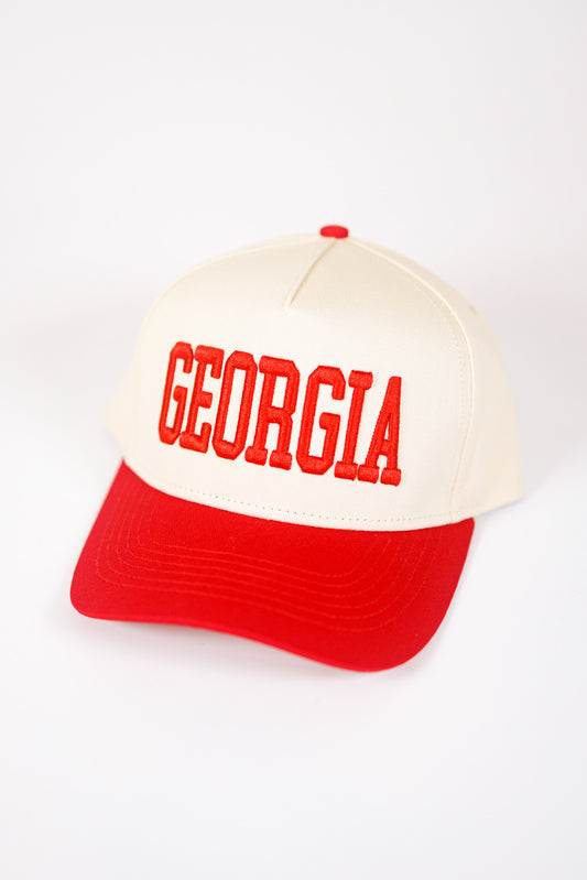 Georgia 3D Embroidered Hat