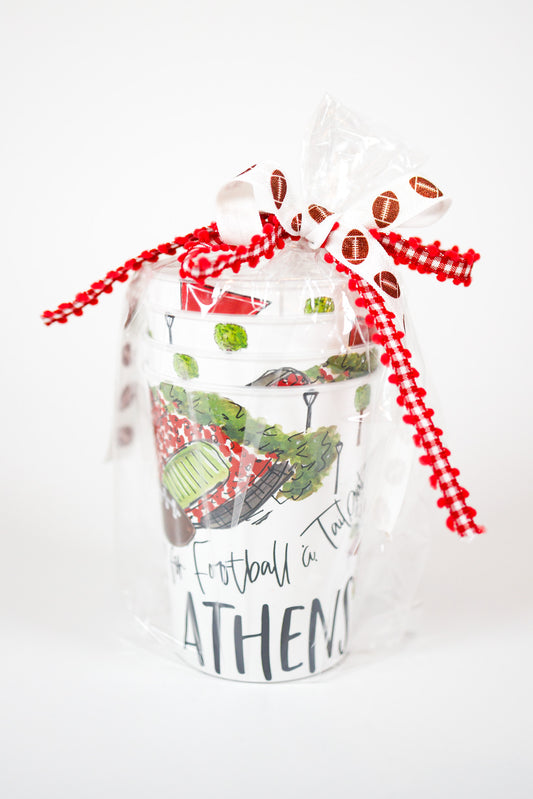 Athens Game Day Reusable Cup Set of 4