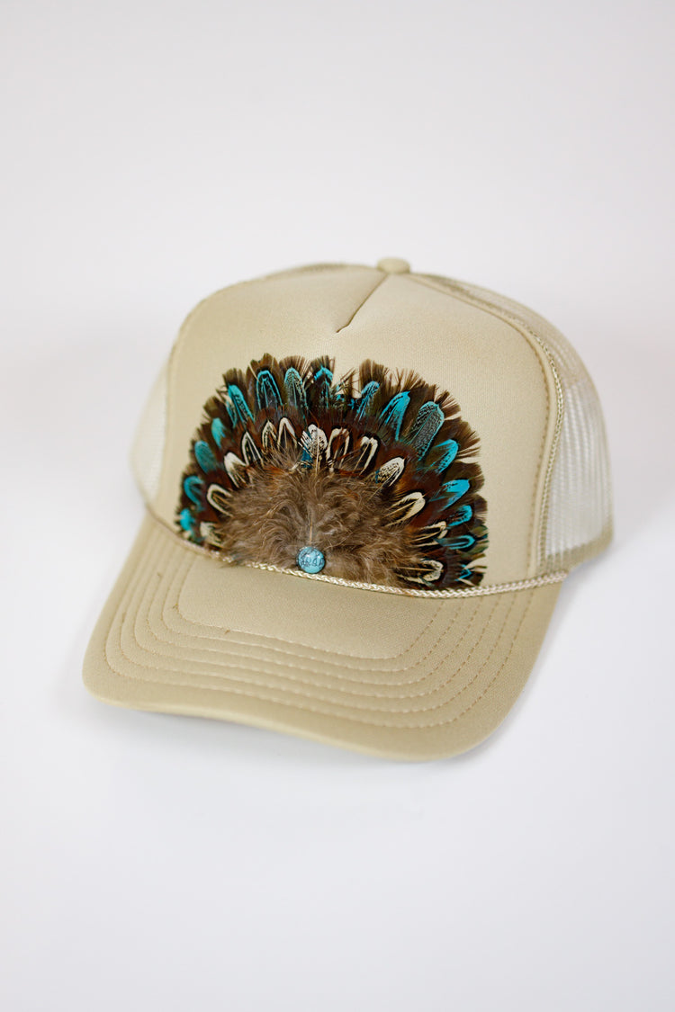 HD TailFeather Hats, VARIOUS COLORS