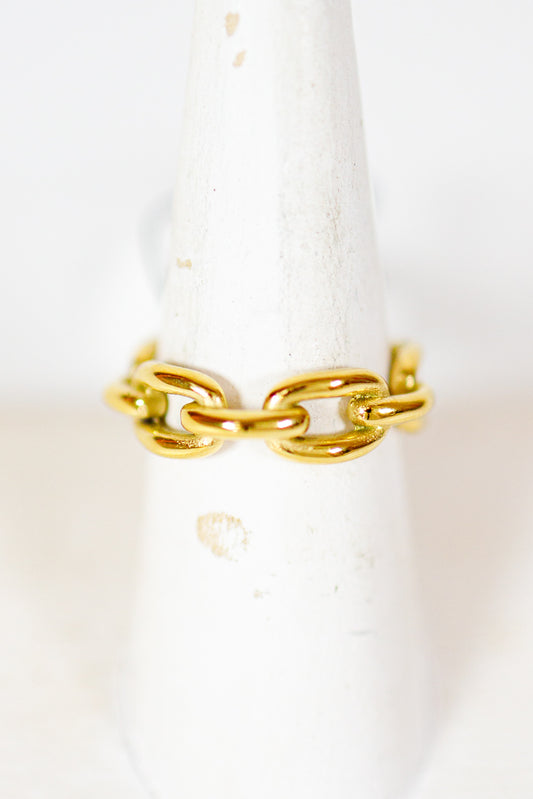 HD Thin Chain Link Ring