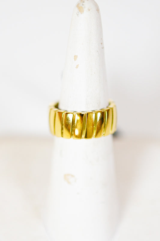 HD Gold Chunky Ring