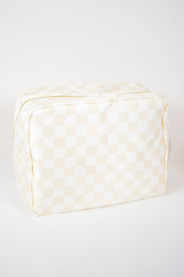 Cream and White Checkered Bag, VARIOUS