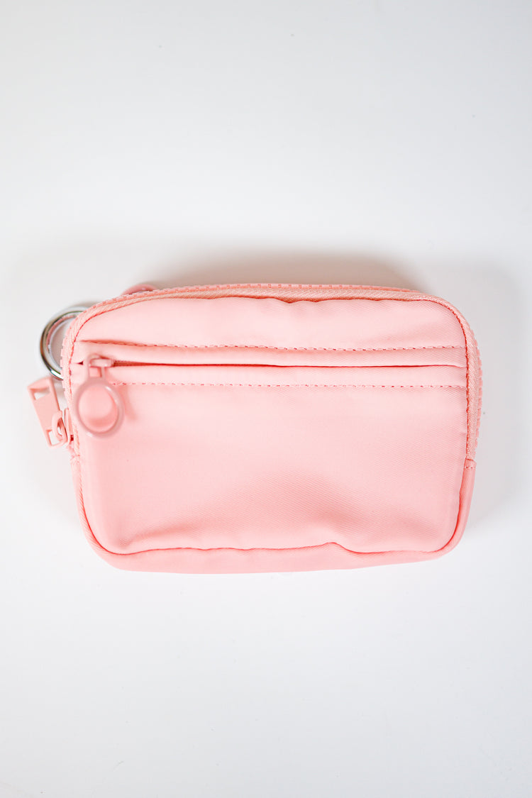 Pink ID Keychain Wallet