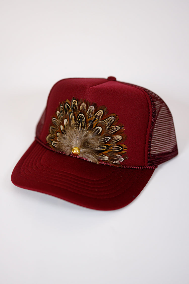 HD TailFeather Hats, VARIOUS COLORS