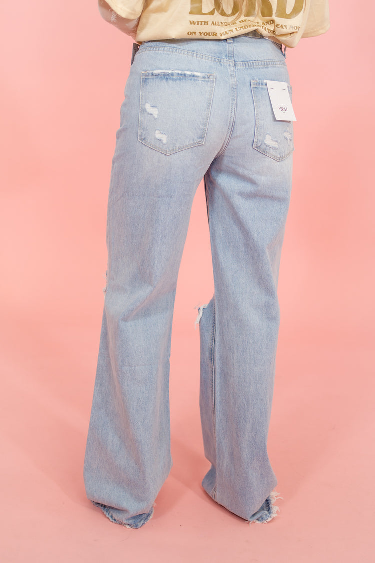 Vervet Vintage Distressed Jeans