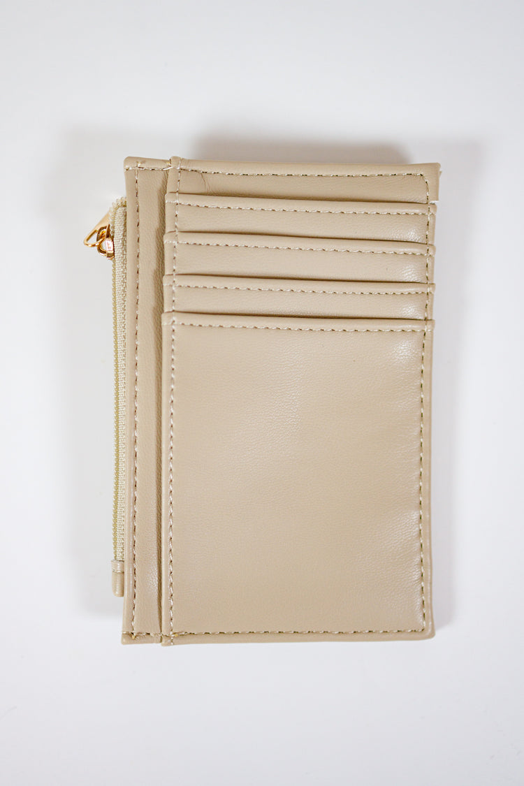 Caroline Hill - Molly Zip Card Holder Pearl, VARIOUS