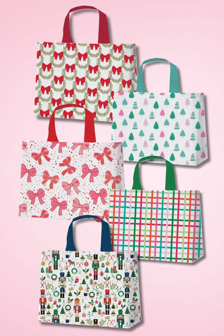 MS Holiday Medium Tote Bag, VARIOUS