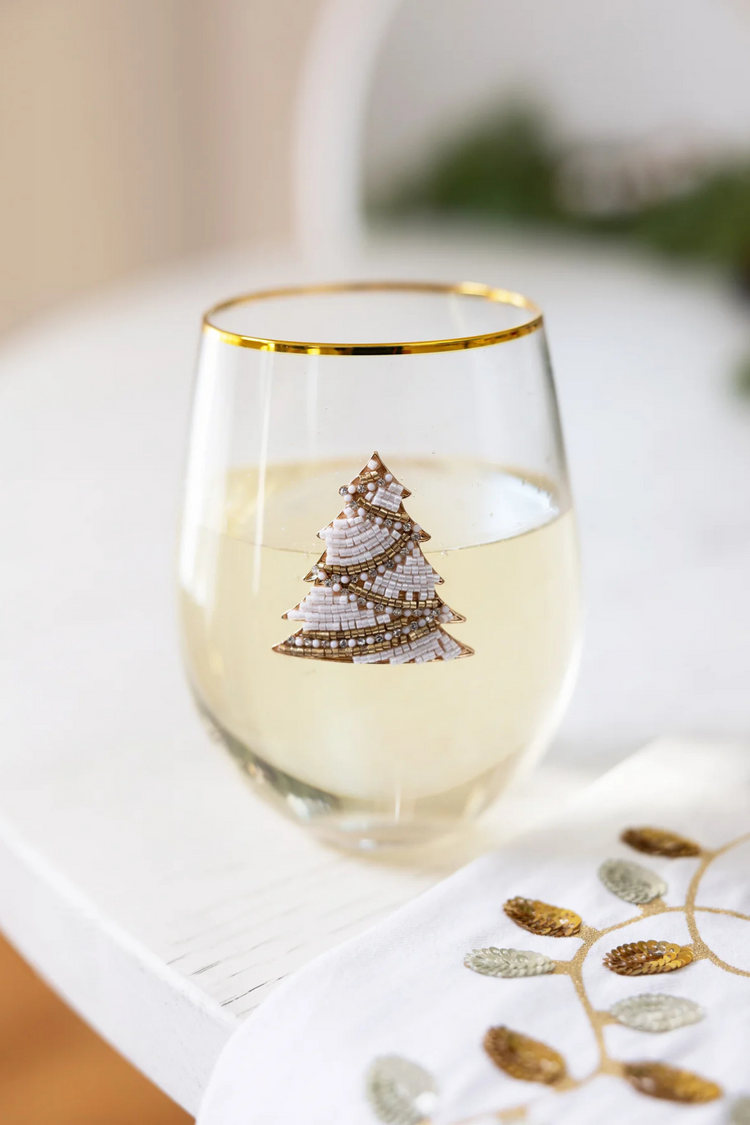 MS Holiday Stemless Wine Glass, VARIOUS