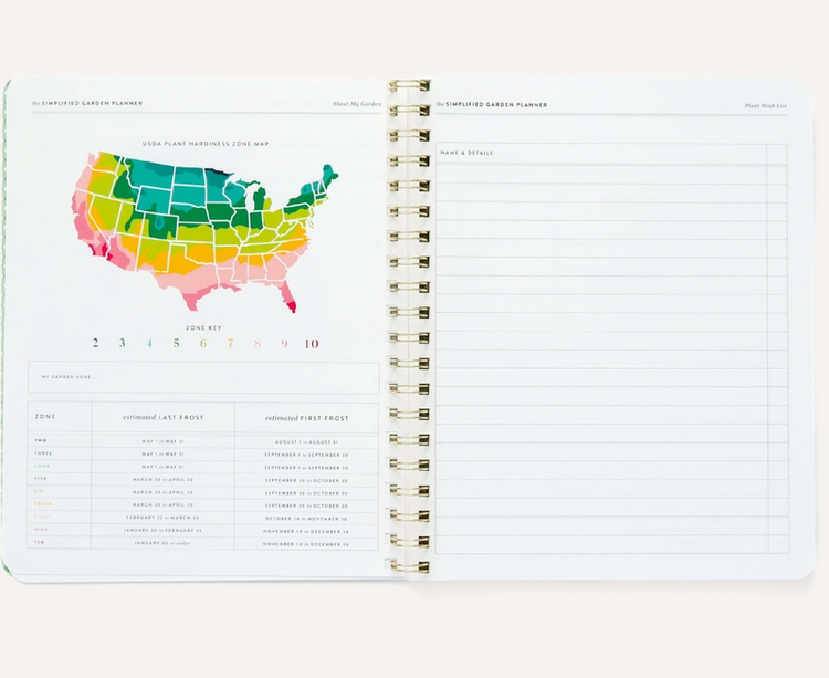 Simplified Garden Planner