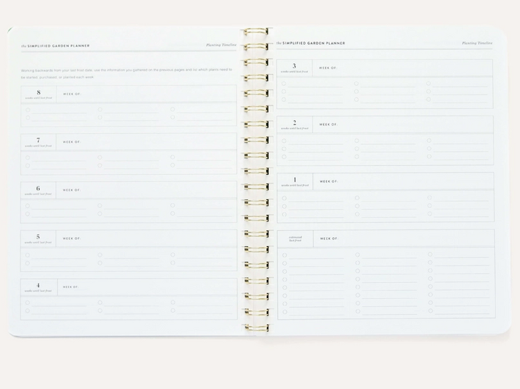 Simplified Garden Planner